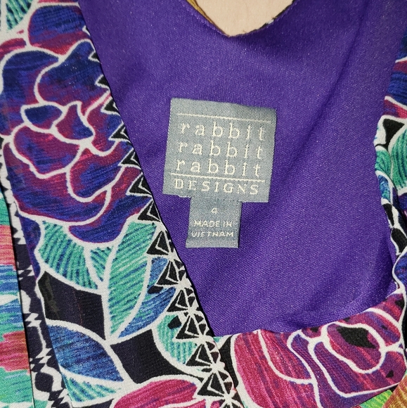 Multi-pattern Dress - Picture 3 of 3